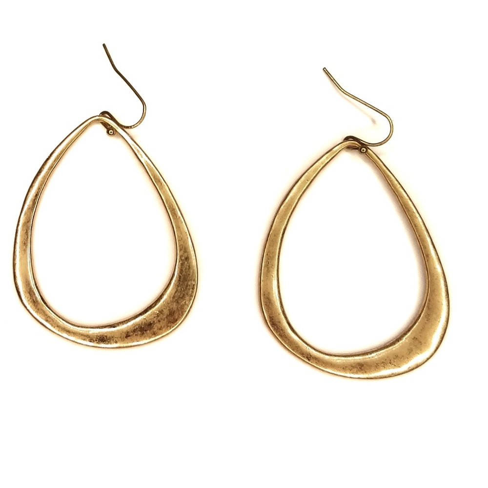 Earrings Gold tone Fashion teardrop